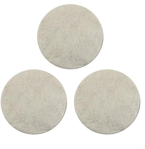 FUANA Esponja de lana, lana de cerámica para chimenea de bioetanol, esponjas de cerámica de bioetanol, chimenea de seguridad para chimenea, para gel interior para quemador de bioetanol (3 piezas)