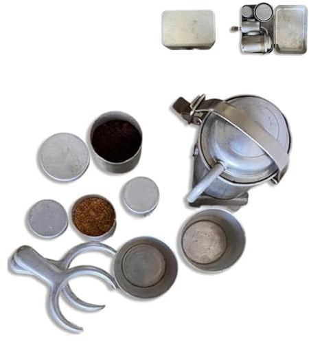 Extra Rare Collectors Camping Coffee Kit, Extra Rare Vintage Camping Coffee Kit, Vintage Nostalgia Espresso & Pour Over Set, Outdoor Portable Espresso Maker Set, Collector'S Gift for Travel