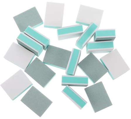 OATIPHO Bloque Pulidor de Uñas de Esponja, Mini Lima para Manicura, 50 Piezas, para Recortar Bordes y Pulir, Uso Profesional Casa