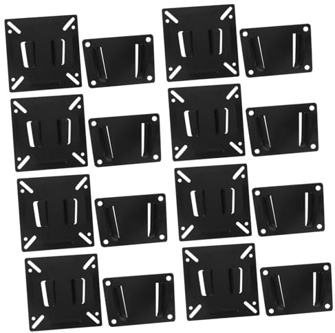 UTHCLO 8pcs Tv Wall Mount Brackets for LED LCD Monitors and Digital Photo Frames Heavy Duty Space-saving Wall Brackets for Home and Office Use