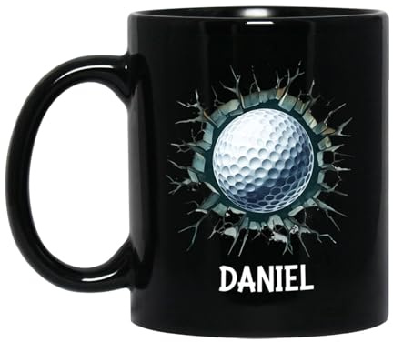 Pallina Da Golf Tazza Mug Ceramica Tazza Colazione Novità Tazze Di Caffè Regali Divertenti Per Ragazze Colleghi Ufficio 330ml