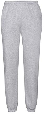 Fruit of the Loom Pantalon de jogging classique à élastiques au niveau des chevilles - Gris - X-Large