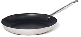 Ballarini Padella Svasata, Alluminio, Argento, 24 cm