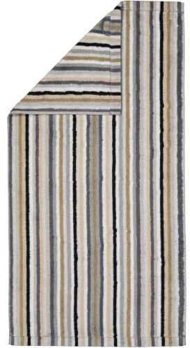 Cawö Handtücher Lifestyle Streifen 7048 Kiesel - 37