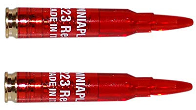 Flachberg Pufferpatronen 223 Rem. Kunststoff/Messing (2 Stück) Pufferpatrone .223 5,56 × 45 mm Remington Dummy Puffer Cartridge