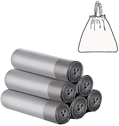 Xersex 75 Bolsas de Basura Biodegradables y Compostables para Cocina 12L Autocierre