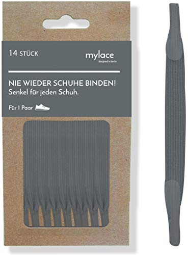 MYLACE - viele Farben - Schnürsenkel ohne binden, flexible Senkel zum Einhaken - Schnürsenkel, Senkel, senkel ohne binden, schnürsenkel ohne binden