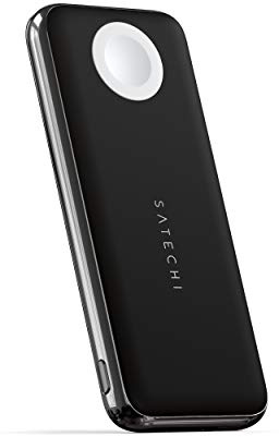 SATECHI Quatro Wireless Power Bank 10000mAh, Portable Charger for iPhone 17 to 12 Series, Apple Watch Ultra 3/2/1 & Series 11 to 1, AirPods and more