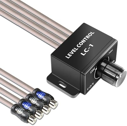 RECOIL LC1 RCA Pegelregler Universal Auto Graves Volume Gain