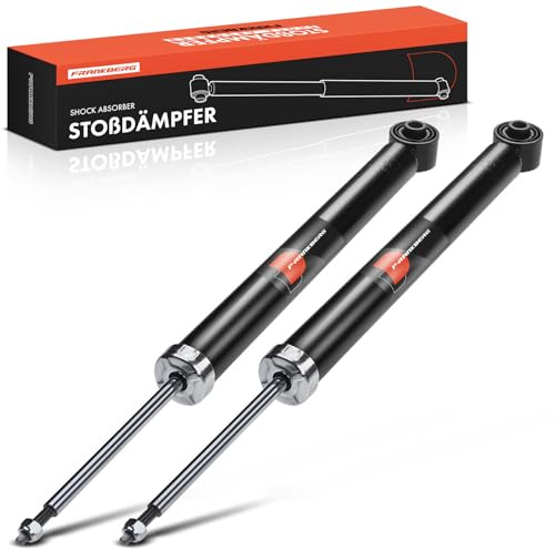 Frankberg 2x Stossdämpfer Stoßdämpfer Hinten 666mm Gasdruck 1208718 | Kompatibel mit Fusion JU