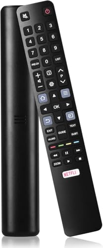 RC802N Fernbedienung für TCL Ersatz Fernseher Smart TV Fernbedienung