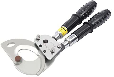 Ratchet Cable Cutter Heavy Duty Wire Cutter for Copper Aluminum Armored Cable 300mm² J40A