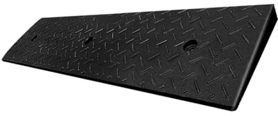 Gummi Auffahrt Bordstein Rampe 5cm Anstieg, Heavy Duty Schuppen Rampe, Schwelle Rampe für Motorrad Gehweg Loading Dock
