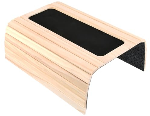 Sofa Armlehne Ablage 34,5x43,5 cm TIMESETL Couch Lehnen Ablage Sofa Tablett Armlehne Flexibel Couchablage, Sofalehnenablage rutschfeste Couchtabletts zum Getränken, Snacks, Fernbedienung