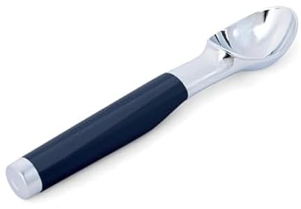KitchenAid Classic Ice Cream Scoop, 8.45 Inch, Ink Blue