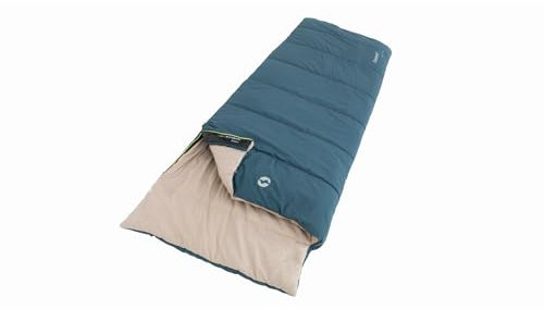 Outwell Unisex – Erwachsene x Schlafsack, Deckenschlafsack, Rot, 220 x 85 x 85 cm