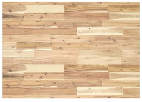 vidaXL Schreibtischplatte Unbehandelt 120x70x2 cm Massivholz Akazie