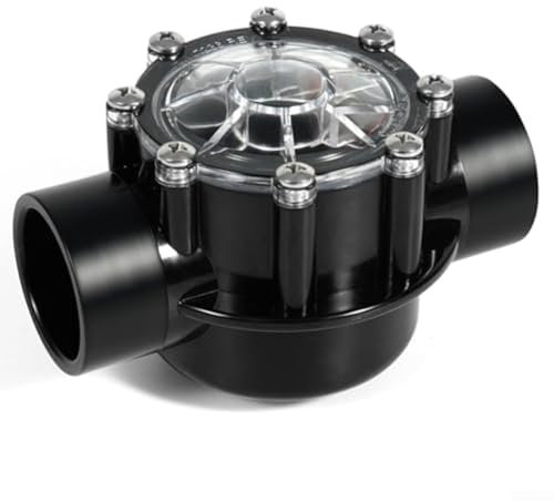Évite le refoulement, conteneur de vidange moyen avec clapet anti-retour de 5,1 cm, compatible piscine