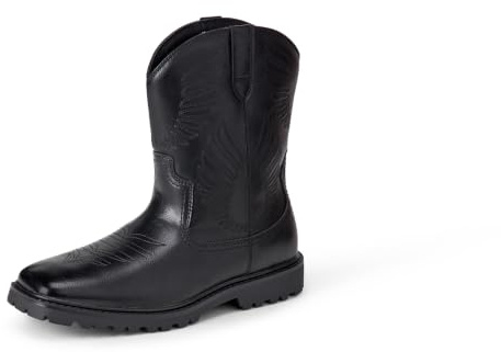 Amazon Essentials herr Aemn63513Fyrkantig tå western cowboy stövlar