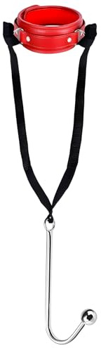 Qoosea Juguetes Sexuales Eróticos para Pareja Sexuales BDSM Bondage Kit con Gancho Anal y Collar, Ajustable SM Restraints Kits para Mujeres y Hombres Sex Toys para Principiantes y Experimentados