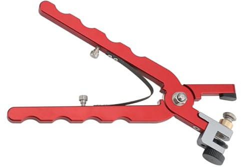 Eujgoov Pince à Poinçonner Professionnelle, Perforatrice de Trous pour Bracelet de Montre en Acier Inoxydable avec Poinçonnage Précis, Poignée Ergonomique pour Cuir et Ceintures