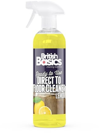 BritishBasics - Direct to Floor Cleaner Lemon 500ml Yellow