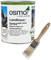 OSMO Landhausfarbe High Solid Tannengrün 2404-0,75 L Wetterschutzfarbe Wasserabweisend + Flächenstreicher Pinsel von Pfahler Gratis.