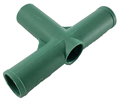 8 x Gewächshaus-Rahmen-Verbindungsstück, 19 mm, robuster Rohrrahmen, Markisenhalterung, Kunststoff-Verbindungsstücke, Halterung, Rohrteile -3#