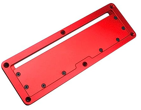 jojofuny Woodworking Table Saw Accessory Circular Cover Plate Woodwork Tools Easy to Use Router Mounting