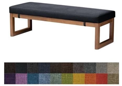 Sitzkissen für Bank,rutschfeste Bankkissen Sitzbankkissen Bankauflage Geeignet für Fensterbank Oder Gartenbank Schaukel im Freien Bänke Polster, Sofakissen,Terrasse Möbelkissen(7R,180x40 x3cm)