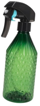 perfk Empty Spray Bottle Fine Mist Sturdy Reusable Refillable Container Water Spray Bottle for Hair for Misting Watering Plants, Green