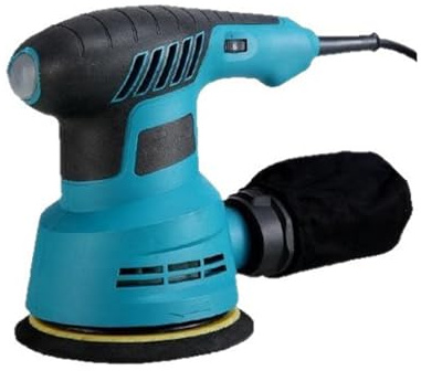 Pulidora a máquina, Lijadora Excéntrica Eléctrica De 300 W, 6 Velocidades, 5 Pulgadas 125 Mm, Adecuada For Lijar Madera Y Pulir Automóviles,para detallado, encerado y pulido de automóviles