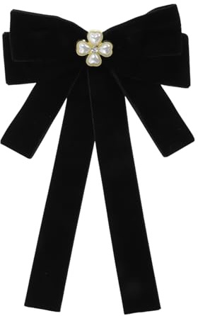 CAPASTEC Damen Schleifenband Schleife Brosche Vorgebunden Krawatte Partys Hochzeit Weihnachten Geschenke Zeremonie