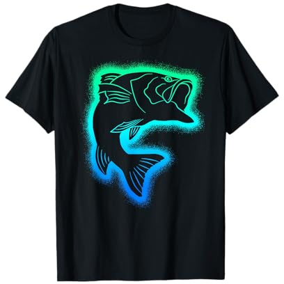 Angeln Fischer Kinder Herren Angler Jungen T-Shirt