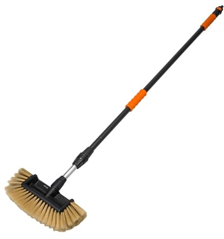 Teleskop Waschbürste mit Soft-Ventil 4-Fach 150-250 cm