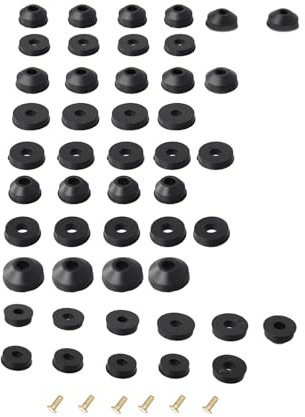 Lot de 48/58 bagues d ' étanchéité en caoutchouc durables, rondelles de connecteur de robinet pour robinets et pommes de, garantissent une utilisation efficace de l ' eau