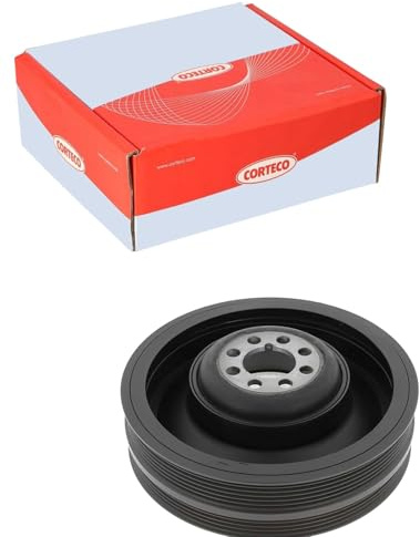 Corteco 80000200 Riemenscheibe, Kurbelwelle | 80000200 passend für A4 A6 A8 Allroad