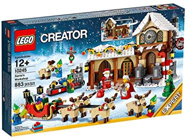 LEGO Creator - Playset con diseño El Taller de Papá Noel (10245)