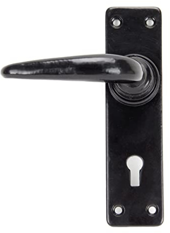 From the Anvil Black Smooth Lever Lock Set