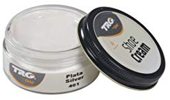 TRG The One Shoe Cream, Crème pour cuir et cuir synthétique, Argent (401 Silver), 50 ml