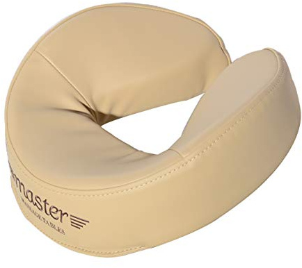 Master Massage Cojín Facial Universal Ultra Afelpado para Mesa de Masaje, Color Crema