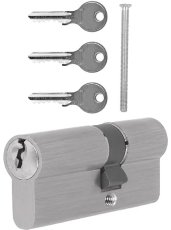 Schließzylinder - 30 x 60 mm - 3 Schlüssel - (Doppelzylinder/Zylinderschloss/Profilzylinder)