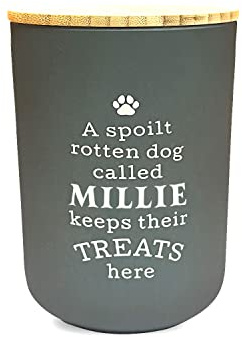 Personalisierbares Hunde-Leckerli-Glas – Millie