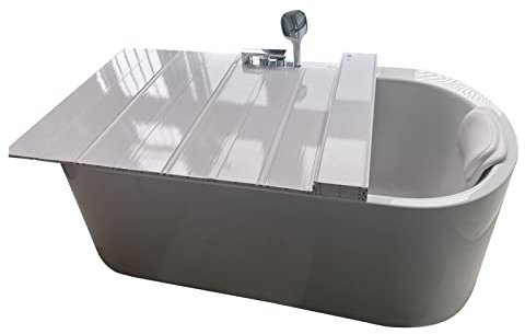Copertura Vasca da Bagno, Spessore 1,2cm PVC Copertura Vasca Da Bagno, Isolamento Vassoi Vasca Da Bagno Per La Spa Dei Bagni Al Latte, Pieghevole Cremagliera Della Vasca, Portante 40 Kg pieghevole (C
