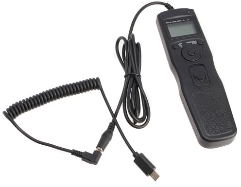 Hersmay LCD Timer Remote Shutter Release Camera Shutter Release Intervalometer Remote Control S2 For Sony A9 A99 A7 A7M2 A7R2 A7II A7III A7RIII A7SIII A5000 A6000 A6300 A6500 A6600 A58 HX60 HX60 HX300