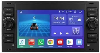 Radio Android kompatibel für FOCUS 2 MONDEO S/C-MAX KUGA FIESTA FUSION Multimedia Video-Player Navigation 5G DVD Wifi Display Fahrzeug (Color : 4-32 AHD-B)