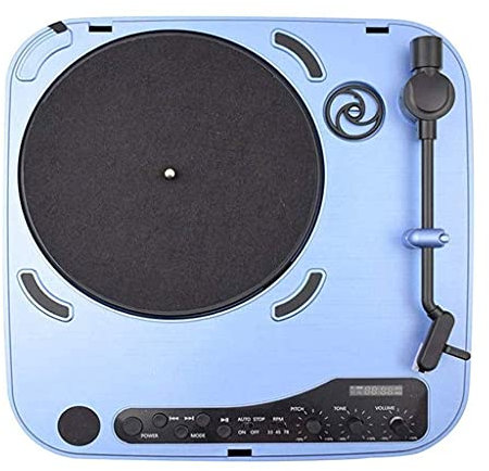 Record Players, Music Box Record Player with FM Bluetooth Speaker Turntable Record Player Portable Wireless
