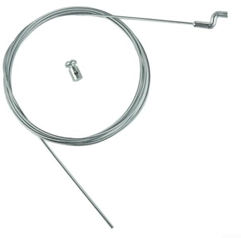 Z-Haken Rasenmäher Gaszug, geeignet für Rasenmäher Gaszug Ersatzteile Gartenmaschinen usw., Motorbremse Radantrieb Gaszug