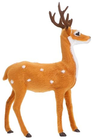 Cabilock Weihnachtselch Tischdekoration Elch Weihnachtsschmuck Elch Figur Elch Weihnachtsbedarf Elch Weihnachtsdekoration