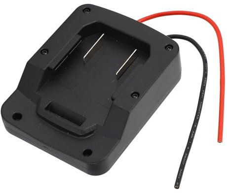 ElektrowerkzeugAdapter für Parkside X20V Team Lithium-Akku, ABS-PC-Konverter mit PTFE 1332 12AWG-Kabel, Kompatibel mit den Serien PAP20A1, PAP20A3, PAP20B1, PAP20B3